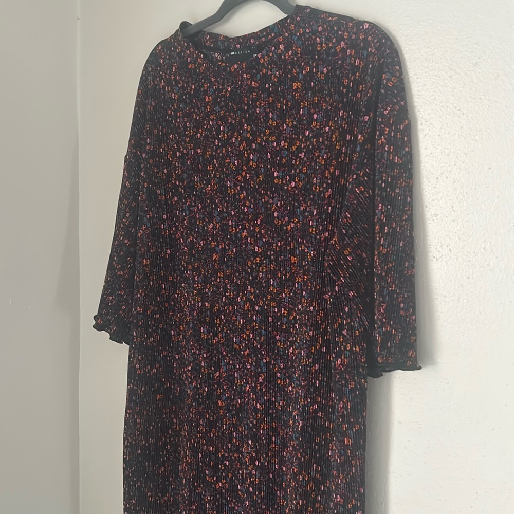 Floral print asos design midi dress